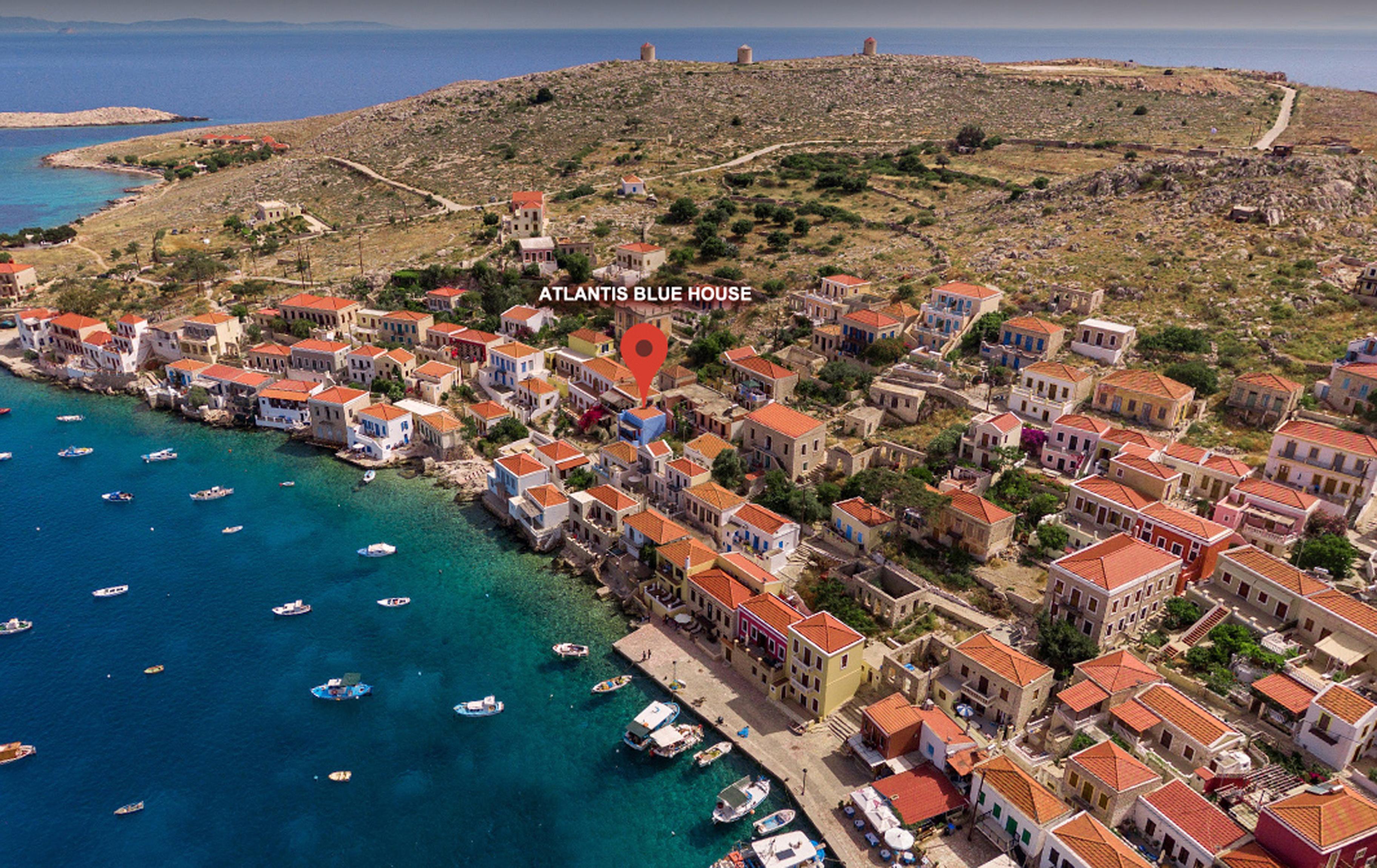 Atlantis Houses Chalki Town エクステリア 写真