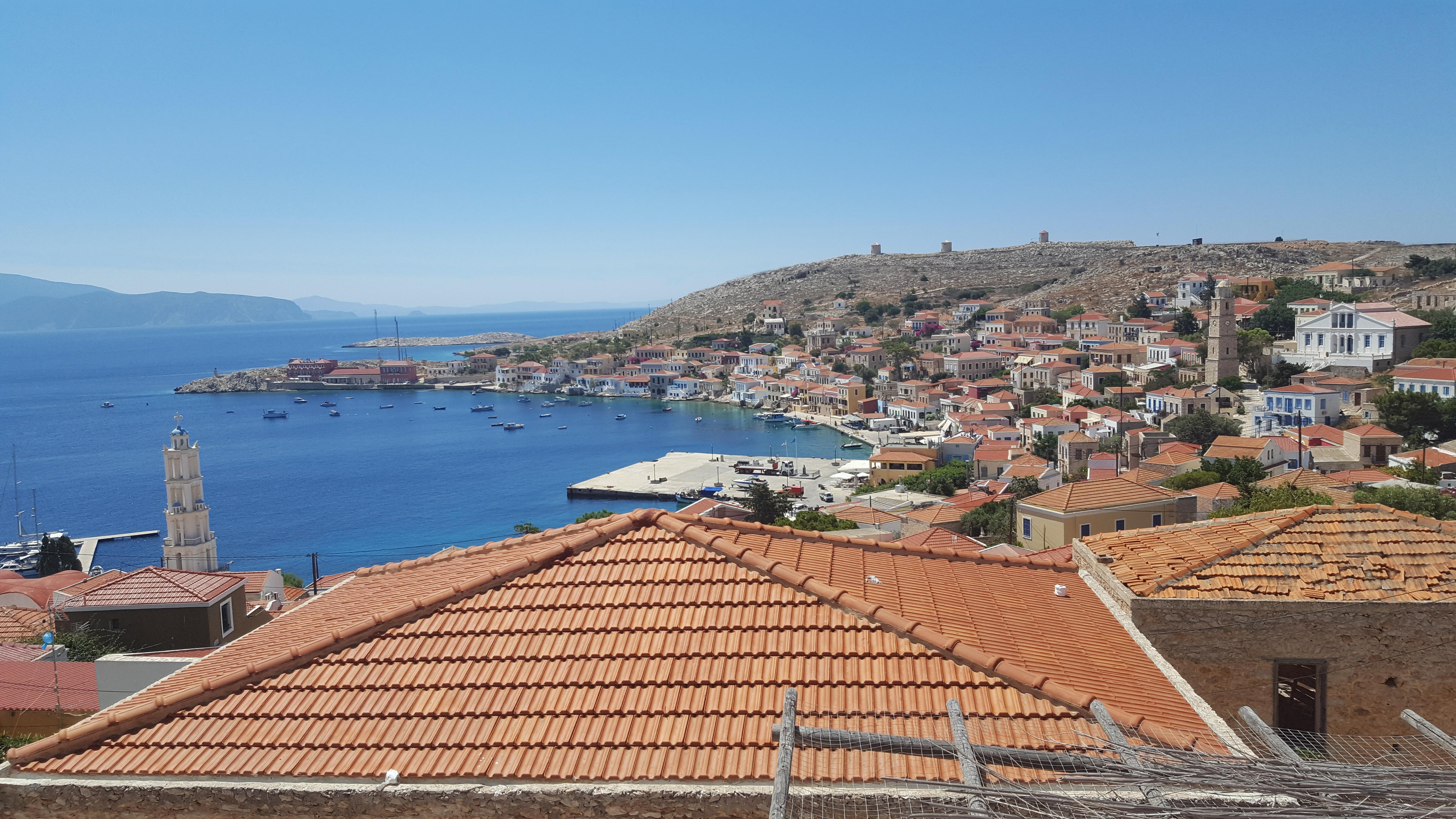 Atlantis Houses Chalki Town エクステリア 写真