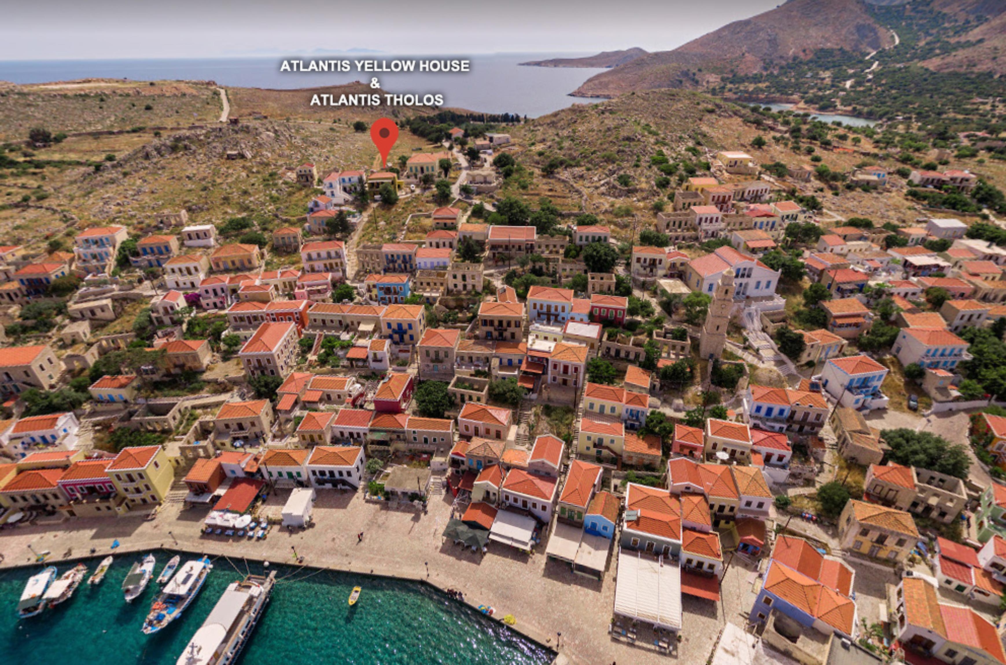 Atlantis Houses Chalki Town エクステリア 写真